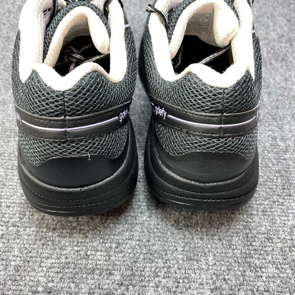 Gravity Defyer Womens Pain Relief Walking Shoes Size 10 Black Purple - Picture 5 of 10